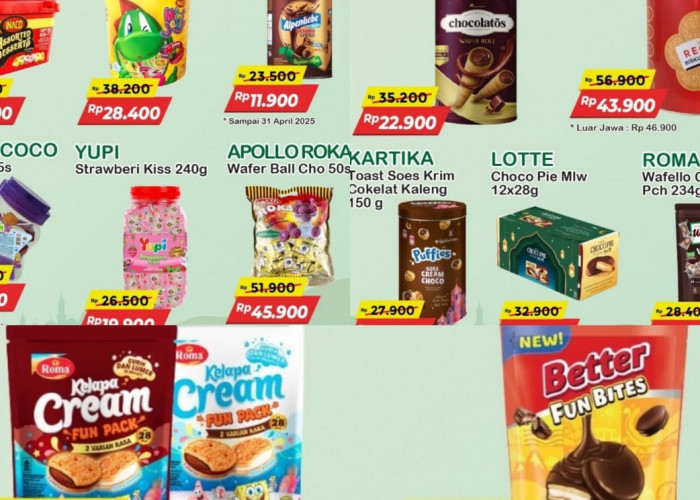 Promo Camilan dan Kue Lebaran Spesial Idul Fitri 2025 di Alfamart, Cek Katalognya
