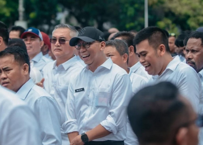 Gubernur Lampung Rahmat Mirzani Djausal Jadi Perwakilan Penandatanganan Berita Acara Pelantikan Kada Serentak 