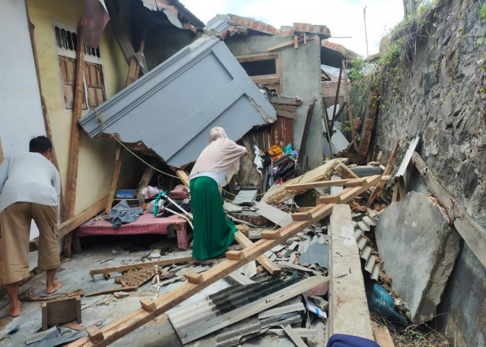 Pagar SPBU Timpa Rumah Warga Negararatu, Pengelola SPBU 24.345.100 Terkesan Cuek