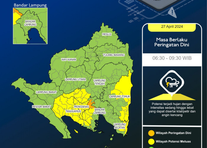 BMKG Prediksi Hujan Datang Sepanjang Hari Ini