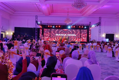 Malam Nusantara Sukses Digelar, Gubernur Duet Dengan Nania Idol