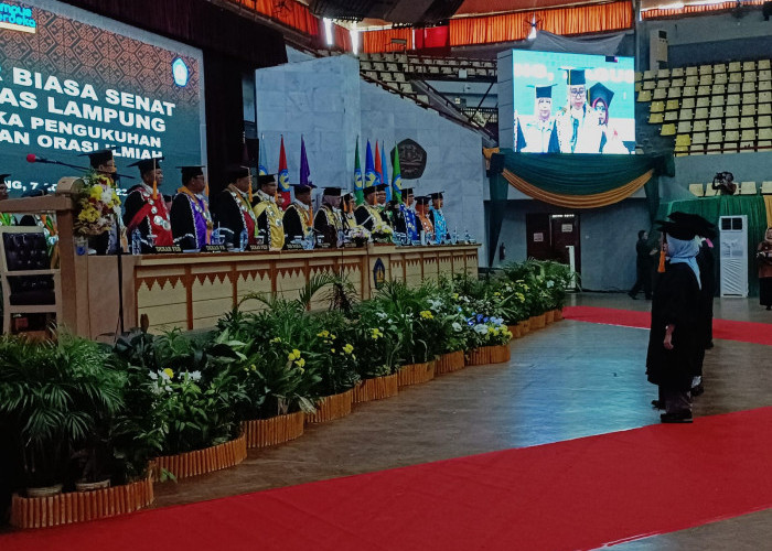 Selamat! Unila Tambah 11 Guru Besar Baru di 2023