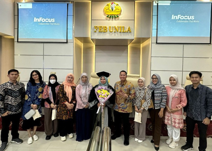 Dosen Teknokrat Raih Gelar Doktor dengan Predikat Memuaskan 