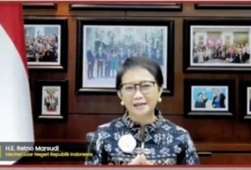 Kuliah Umum Indonesia dan Dinamika Dunia, Menlu Sampaikan Hal Ini 