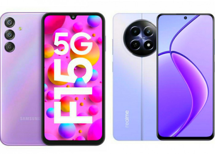 Rekomendasi HP Android Murah 2 Jutaan, Mending Beli Samsung Galaxy F15 5G atau Realme 12 5G?