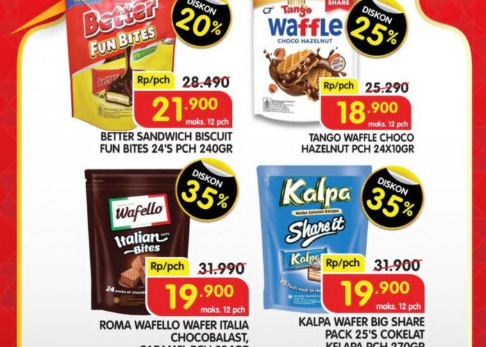 Gaspol Promo Snack Superindo, Bikin Mudik Makin Asyik 