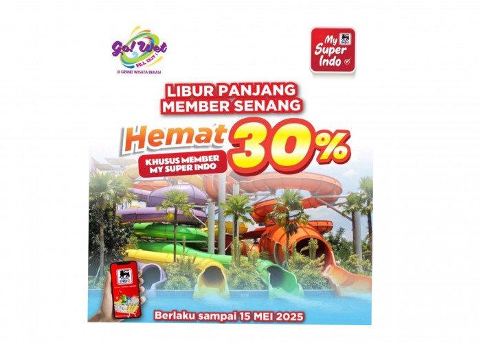 Libur Panjang Member Superindo Senang, Dapat Diskon 30 Persen Grand Wisata Bekasi 