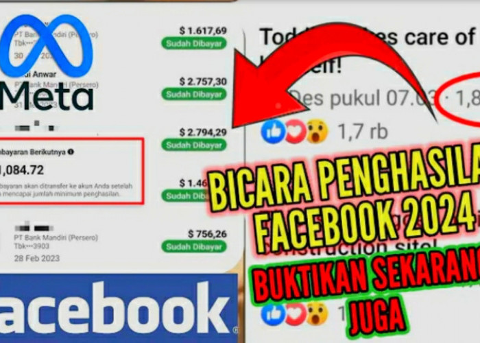 Cair! Segini Keuntungan yang Bisa Dihasilkan Dari Facebook Pro, Jumlahnya Bisa Fantastis