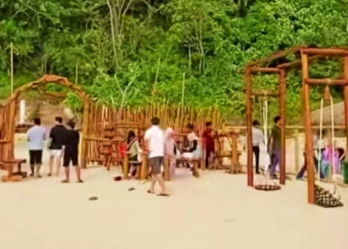 Jungle Gym, Wahana Baru di Pantai Rio By The Beach, Wisata Pantai Lampung Vibes Eksotik Bak Di Pantai Bali