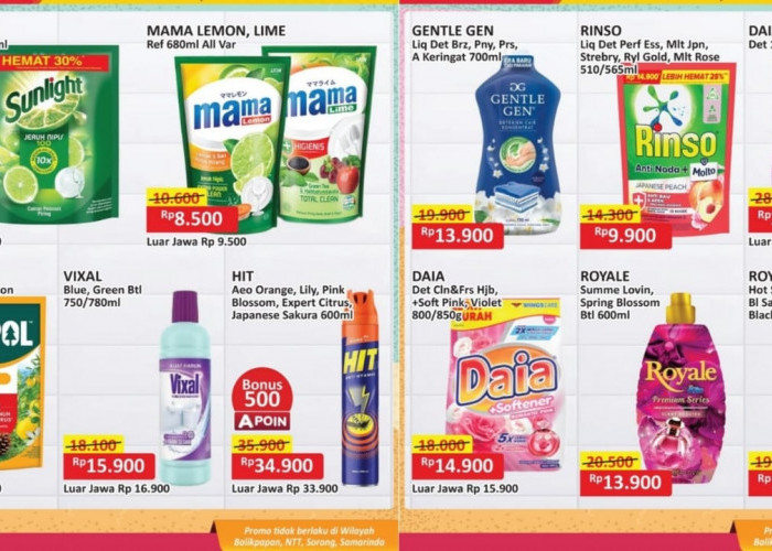 Hari Terakhir Penawaran Promo Home Care di Alfamart, Borong dan Dapatkan Produk Termurah!