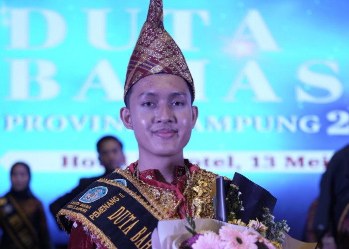 Mahasiswa Unila Sabet Gelar Juara Duta Bahasa Provinsi Lampung 2023
