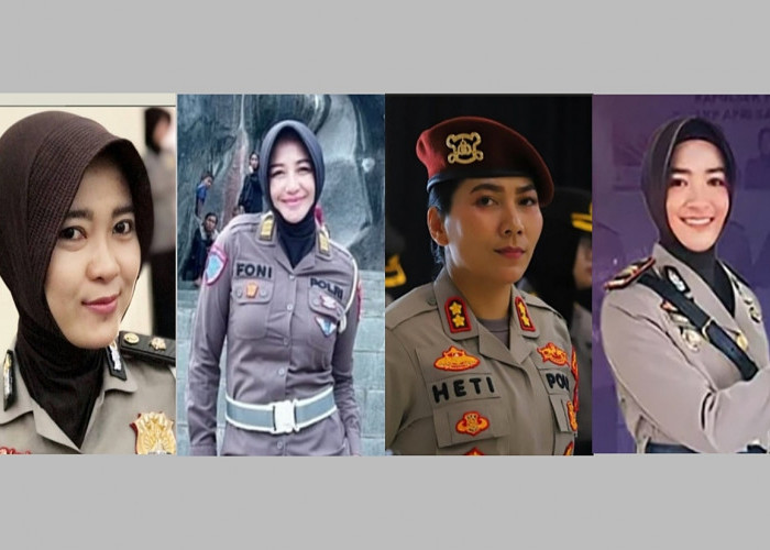 Barisan Polwan Cantik yang Jadi Kasat Lantas di Lampung, Tiga Masuk Mutasi Polri 2025