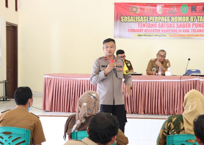 Polres Tulang Bawang Ungkap Sektor-sektor Rawan Pungli di Kampung