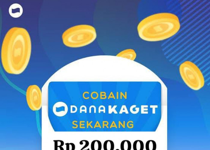 Super Cuan! Link DANA Kaget Sekali Klik Cair Saldo Gratis Rp 200.000 Hari Ini