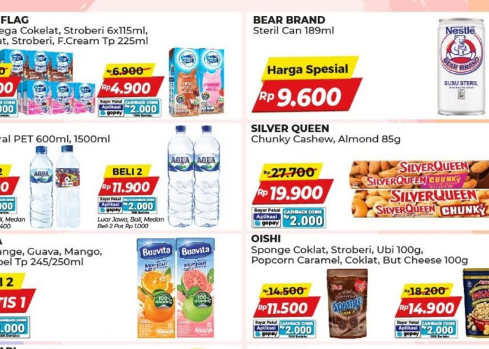 Promo Spesial Mingguan di Alfamart, Ada Susu Hingga Cokelat