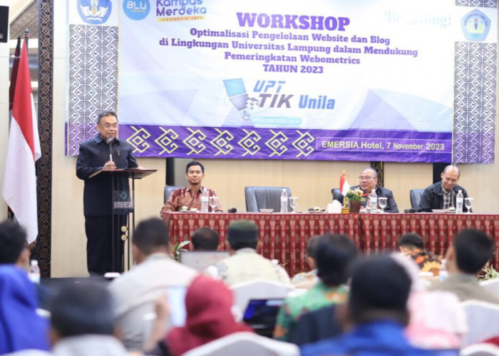 Website Unila Melonjak Drastis Hingga Tembus 4,5 Juta Backlink