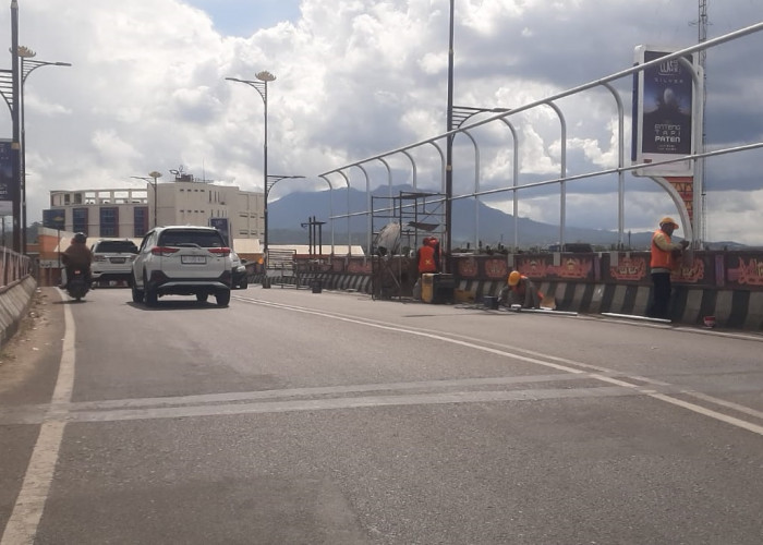 Dua Flyover di Bandar Lampung Dipasang Jaring, Ternyata Ini Tujuannya