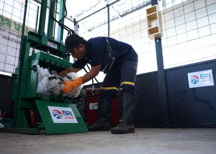 BRI Peduli Bantu Kurangi Limbah Pasar Banjar Jawa Barat 1.500 Kg Per Bulan