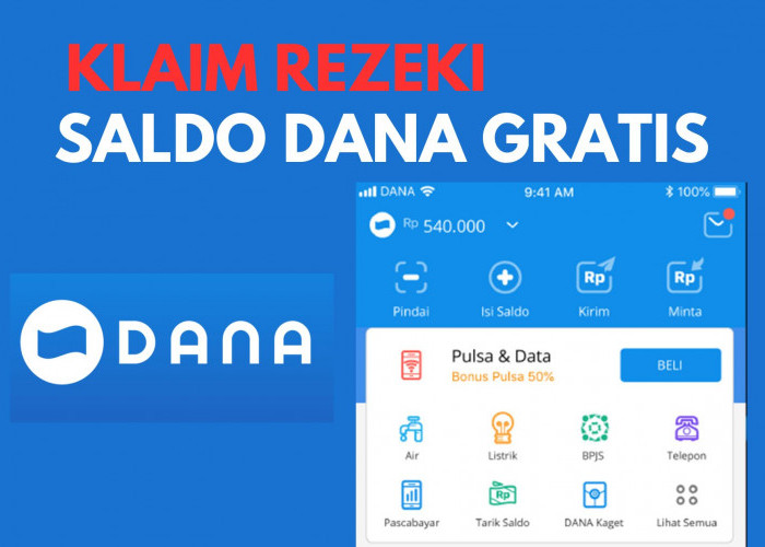 Ambil Link DANA Kaget Hari Ini 9 Oktober 2023, Dapatkan Saldo Gratis hingga Rp 96 Ribu
