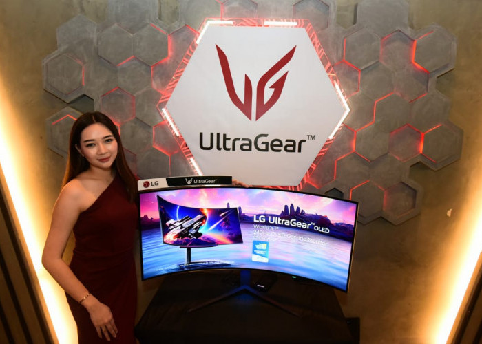 PT LG Umumkan Monitor Pertama Dunia Siap Masuk Pasar Indonesia