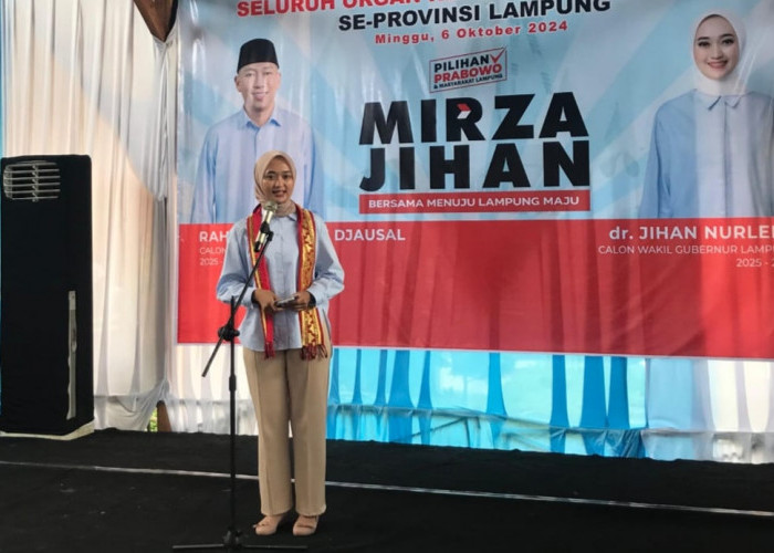 Konsolidasi Organ Relawan, Jihan Nurlela Tegaskan Calon Muda Akan Membawa Kedamaian 