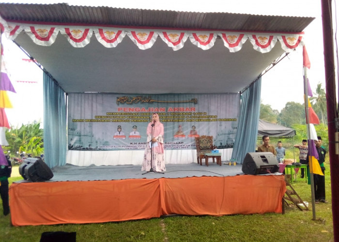 Bupati Tanggamus Hadiri Pengajian Akbar Tahun Baru Islam 1445 di  Tanjung Anom Kotaagung Timur, Ini Pesannya  