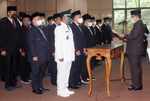 Rombak Struktur, Pemkab Lamsel Lantik 54 Pejabat, Ini Nama-namanya