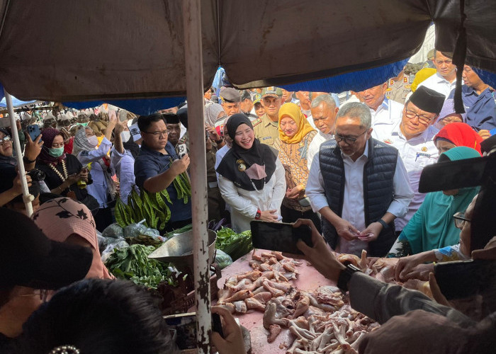Mendag Zulhas Pantau Pasar Kopindo, Ada Beberapa Komoditi Turun