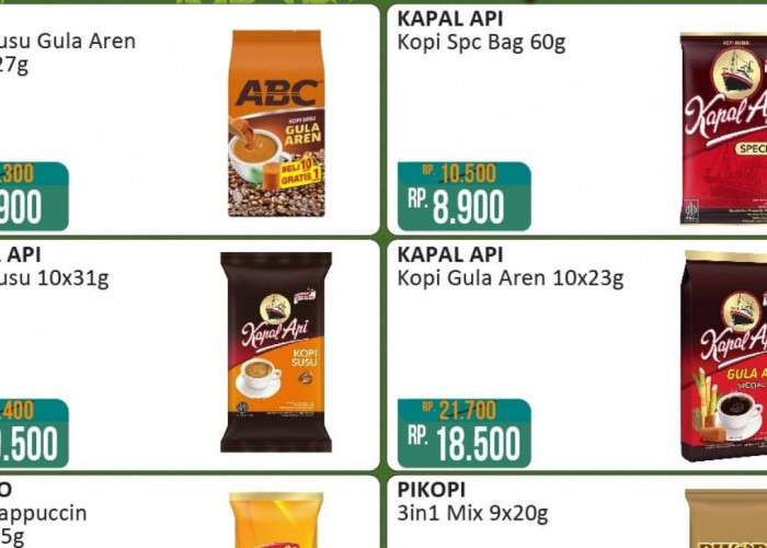 Promo Alfamart Spesial Akhir Pekan Untuk Aneka Produk Kopi Instant, Harga Mulai Rp7.900