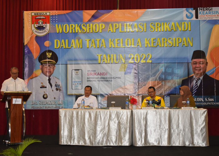 Workshop Aplikasi Srikandi oleh Dinas Perpustakaan Mesuji