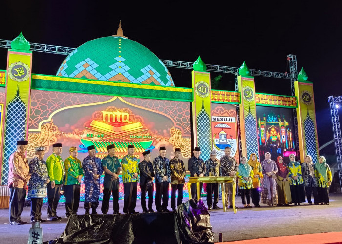 Mesuji Finis Urutan ke Empat MTQ ke-49 Tingkat Provinsi Lampung  