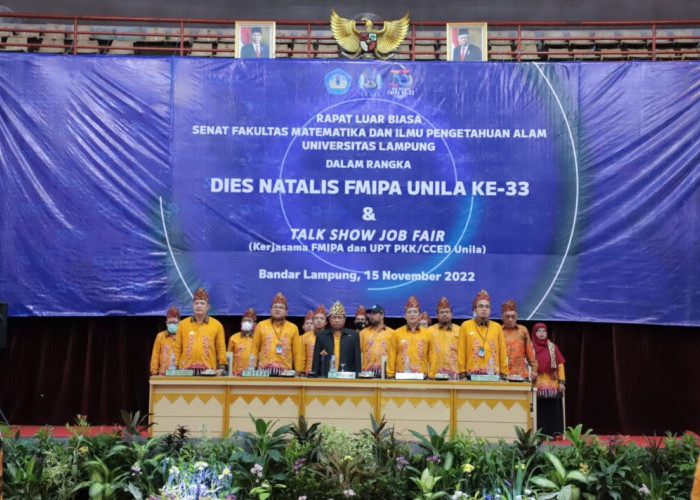 FMIPA Unila Peringati Dies Natalis ke-33