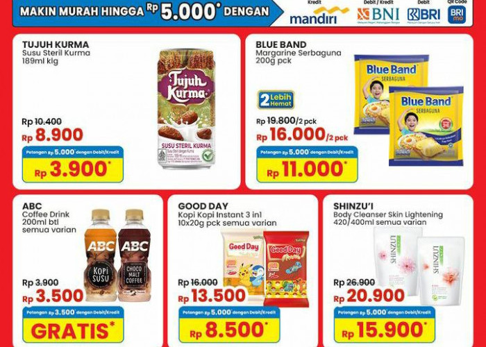 Promo Indomaret Spesial Hemat, Ada Potongan Harga Margarine Serbaguna Mulai Rp 16 Ribu Dapat 2