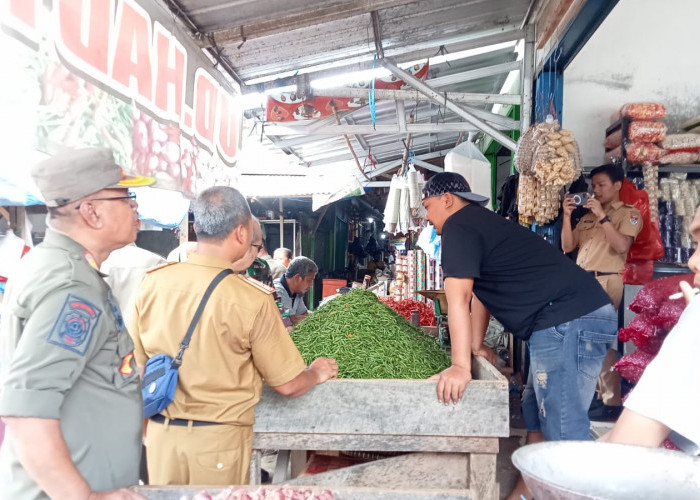 TPID Pantau Bahan Pokok di Pasar Mesuji