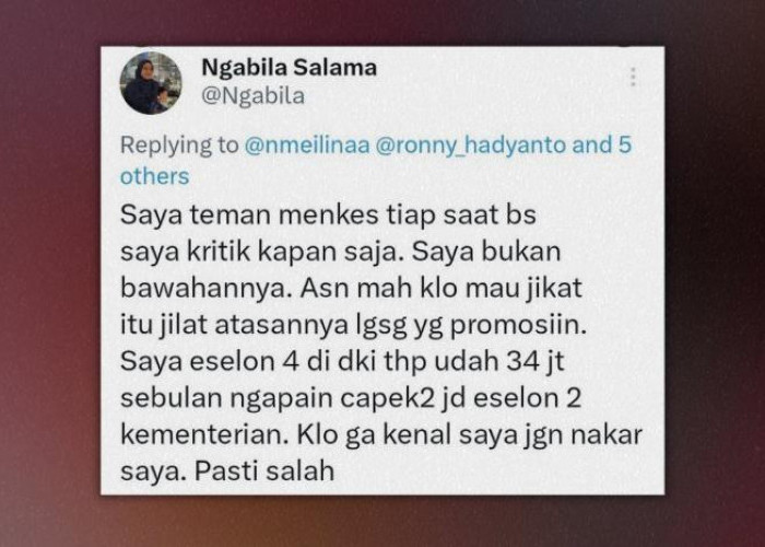 Viral Gara-gara Pamer Gaji Puluhan Juta, PNS Diskes Jakarta Dapat Sanksi Ini 