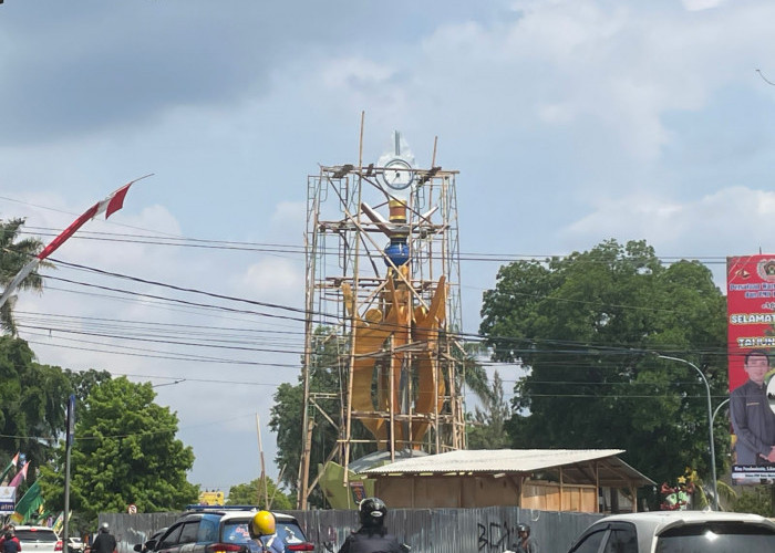 Pembangunan Tugu Pena Hampir Rampung, Bakal Diresmikan Sebentar Lagi