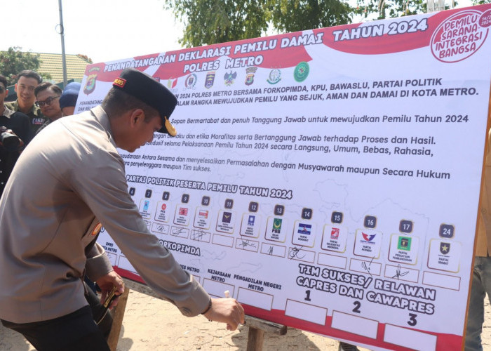 Polres Metro Bakal Melakukan Pengawasan Ketat di Dunia Maya Jelang Pemilu 2024