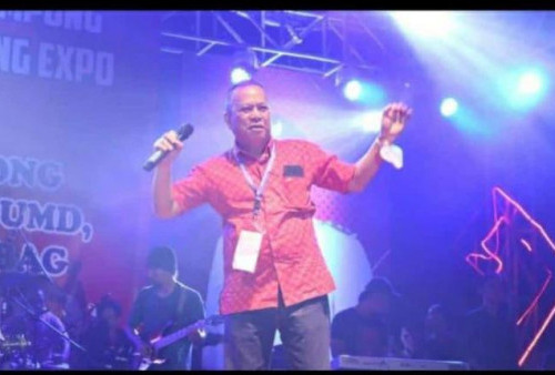 Sebelum Meninggal, Almarhum Syamsul Rahman Sempat Terlihat Ceria di Panggung Bandar Lampung Expo Rabu Malam