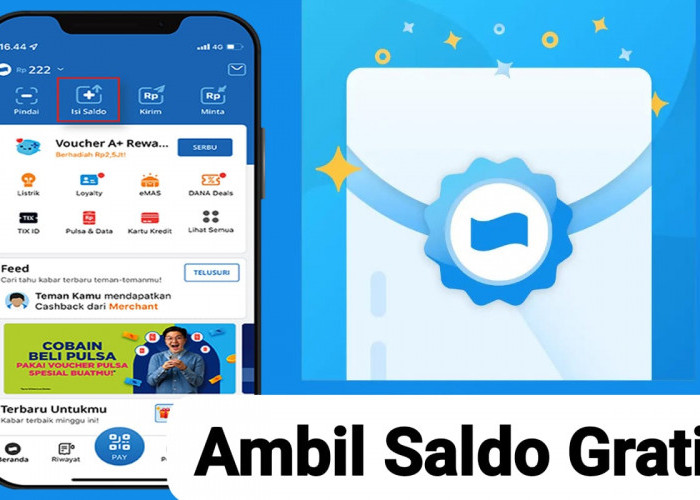 Ambil Saldo DANA Gratis Sekarang! Klaim Link Tautan Bernilai Rp 121 Ribu Cair Langsung Ke Rekening