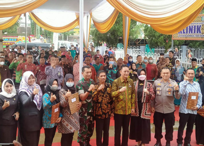 Pj. Bupati Pringsewu Launching Klinik UMKM, Ini Manfaatnya  