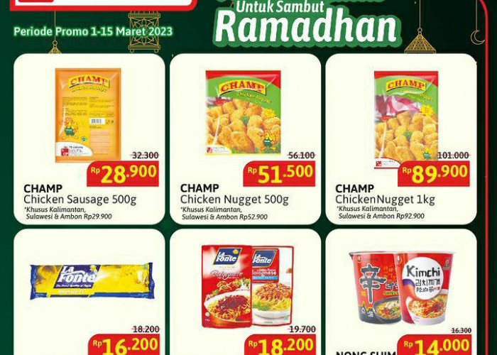 Masak Praktis Sambut Ramadhan, Cek Promo Alfamidi Periode 1 Sampai 15 Maret 2023 