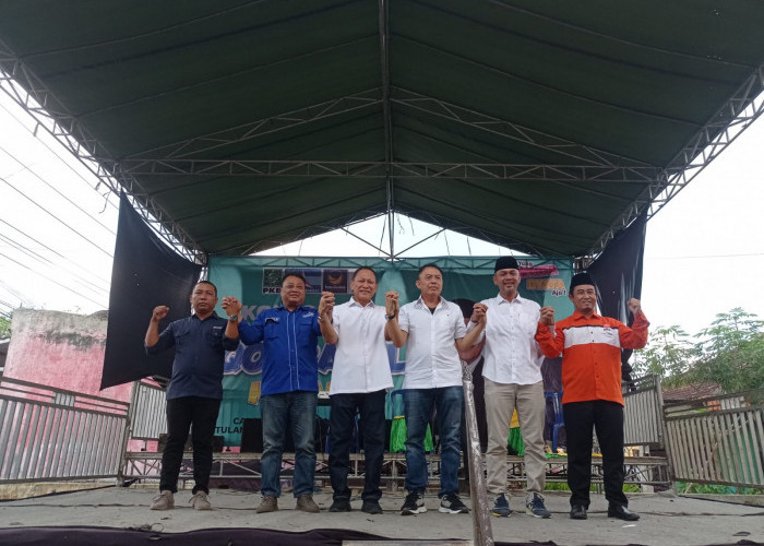 Rabu, Koalisi Tulang Bawang Maju Antar Qudrotul Ikhwan - Hankam Hasan Daftar Pilkada ke KPU