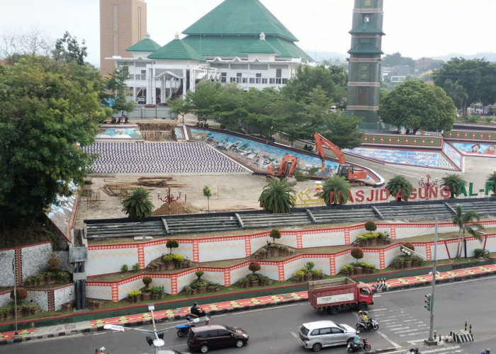 Pembangunan JPO Al-Furqon - Pemkot Mulai Dibangun, Tahap I Targetkan Selesai Desember 2023 
