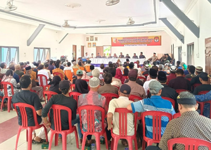 Puluhan Personel TNI-Polri di Tulang Bawang Amankan Pemilihan Kepala Kampung PAW, Ini Hasilnya