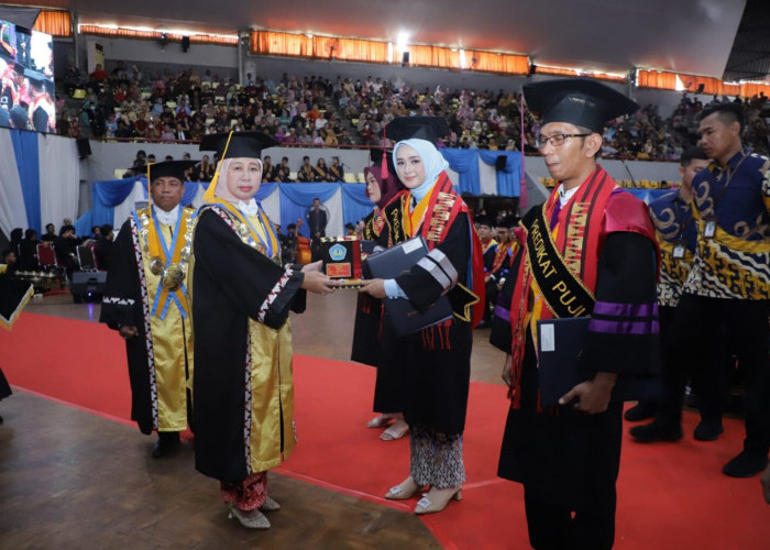 Dua Mahasiswa Palestina Lulus, Unila Wisuda 879 Mahasiswa