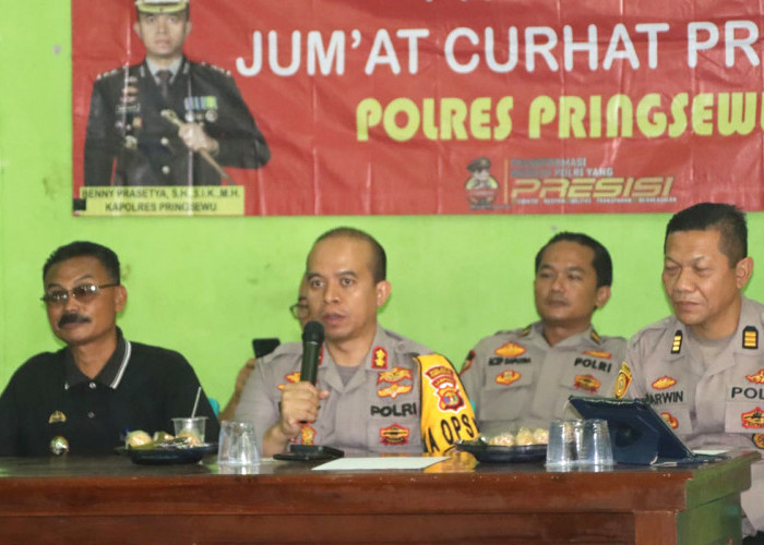 Kapolres Pringsewu Ajak Masyarakat Kawal dan Ciptakan Pilkada 2024 yang Sejuk 