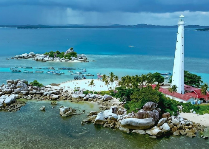 Yuk, Staycation di Pulau Lengkuas, Hidden Gems Bangka Belitung, Dari Mercusuar Belanda Hingga Desa Nelayan