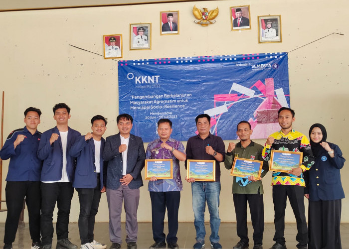 Pemkab Mesuji Lepas 22 Mahasiswa IPB yang KKN di Dua Desa