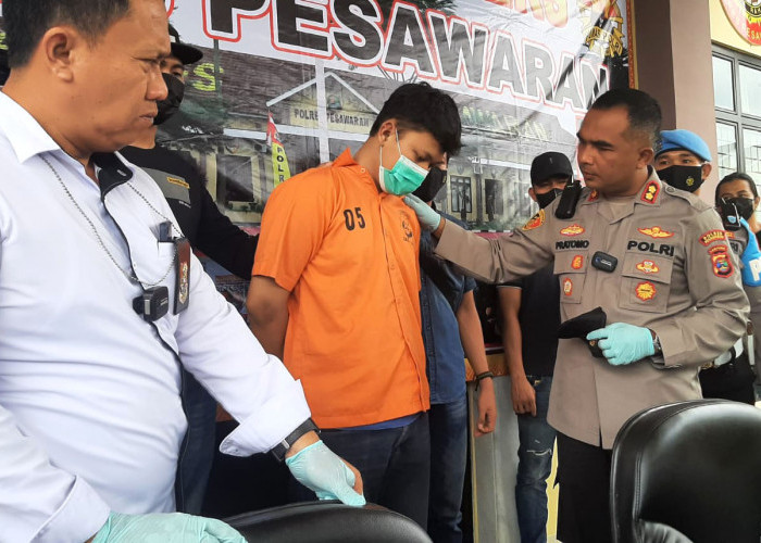 Sebelum Merampok Alfamart di Pesawaran, Pelaku Ganti Pakaian dan Menyamar Jadi Karyawan 
