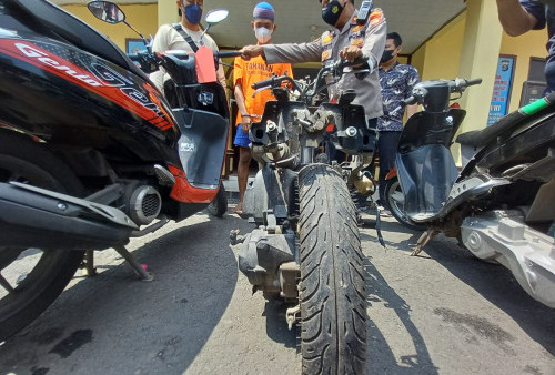 Pelaku Curanmor Spesialis Subuh Diamankan Polisi, Ternyata Incar Motor-motor yang Begini..
